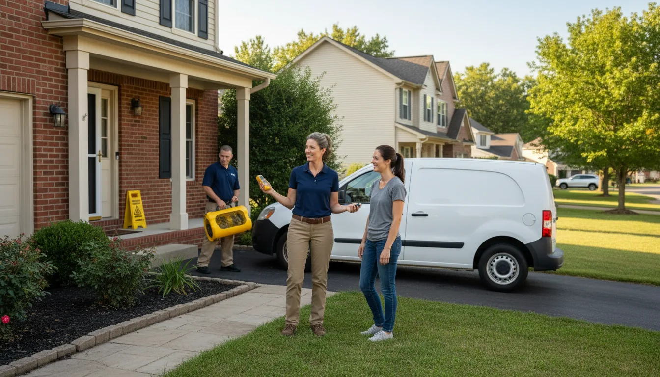 Water restoration image for Mold Remediation in Cygnet, OH
